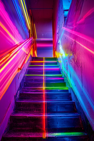 Neonstreifen